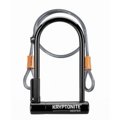 KRYPTONITE KEEPER STD KULCSOS U-LAKAT + HUROKKÁBEL